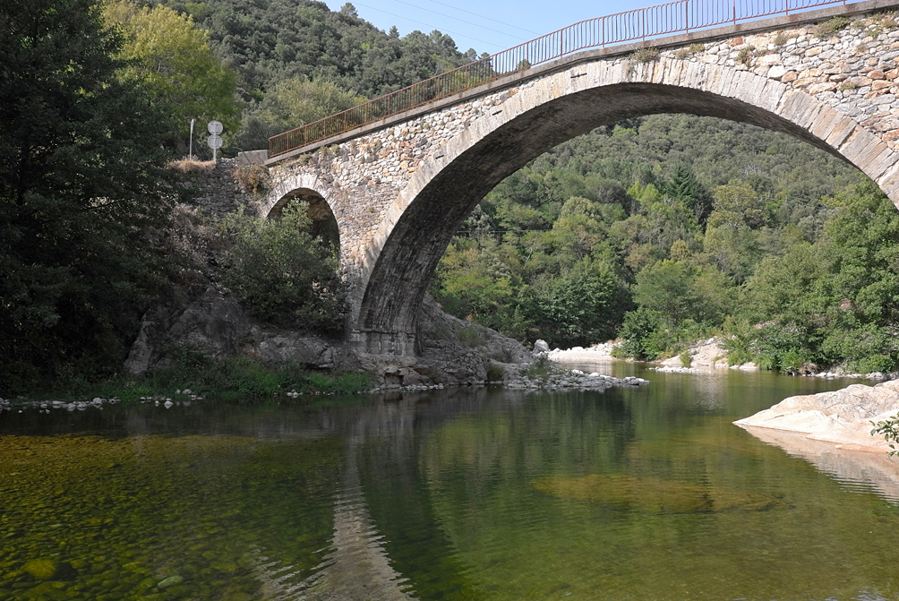 Badestelle an der Beaume bei Le Gua