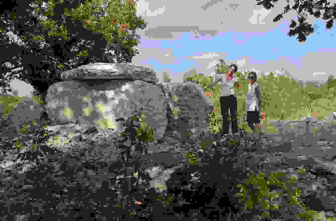 Dolmen bei Ranc de Figière, vor 5000 Jahren entdeckt