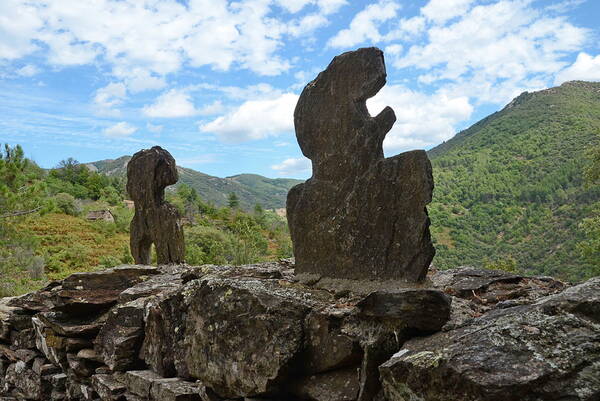 Auf dem «Sentier des Lauzes» bei Saint-Mélany